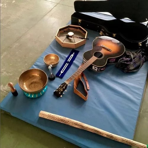 instrument pour un voyage immersif chamanique